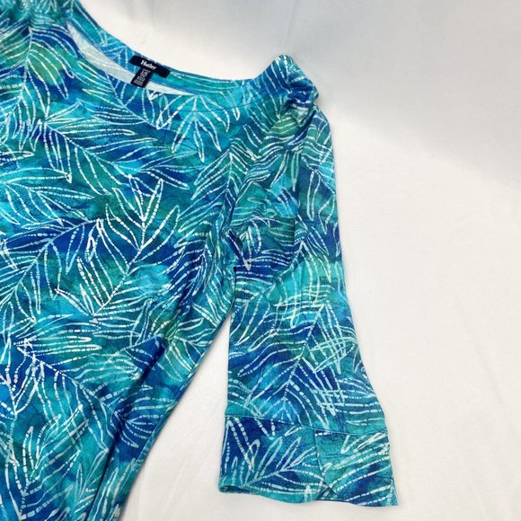 Women's Comfortable Light Weight Dress Aqua Blue Cruise Wear HATLEY - Picture 5 of 11